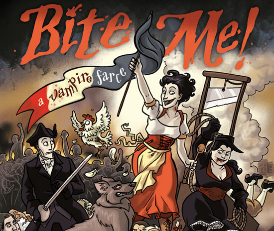 Dylan Meconis' Bite Me Comic Book Cover